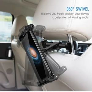 Car Headrest Tablet Mount Holder - Tryone Auto Backseat Tablets Stand for Kids